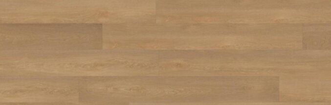 Nahaufnahme des Laminats Eiche Cremona Natur D81262. Das Laminat hat eine braune Eichenholzoptik mit feiner Holzmaserung.